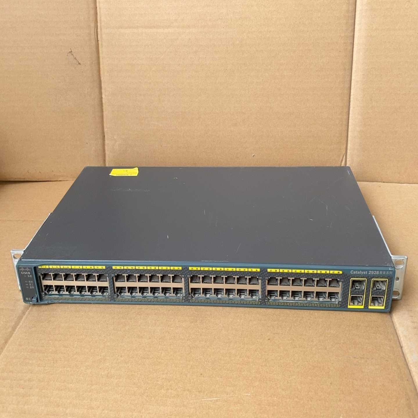 非标架CiscoWS-C2928-48TC-C48口百兆+2千议价