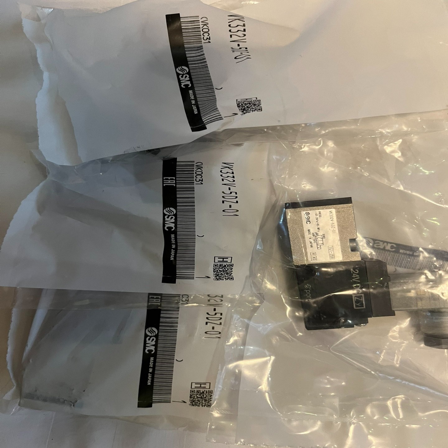 SMC原装正品电磁阀VKF332V-5DZ-01--议价商品