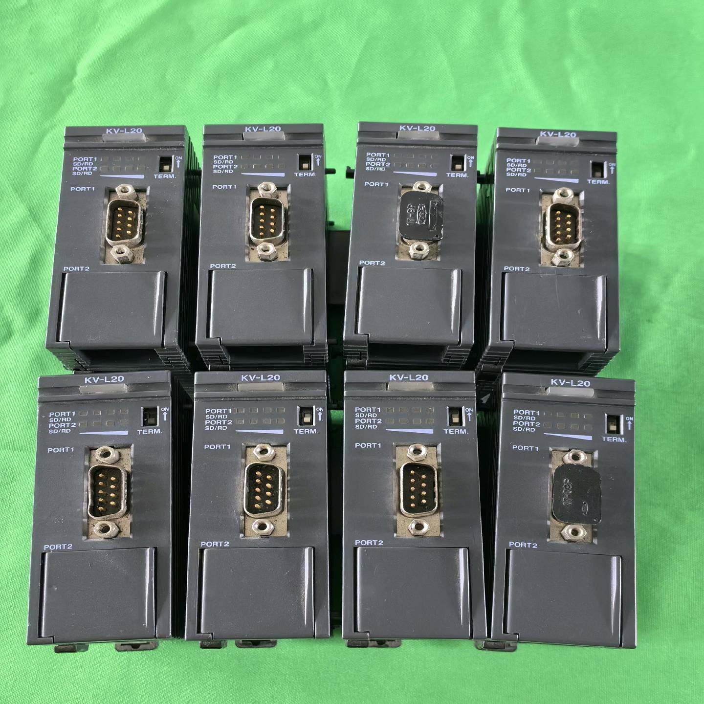 基恩士PLC模块 KV-L20 ，8个，实物图拍摄，功能完好{议价}