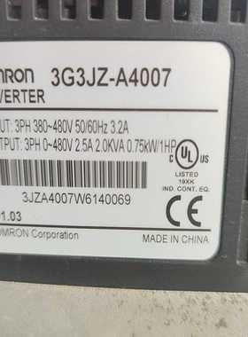咨询-设备变频器3G3JZ-A40151.5KW38