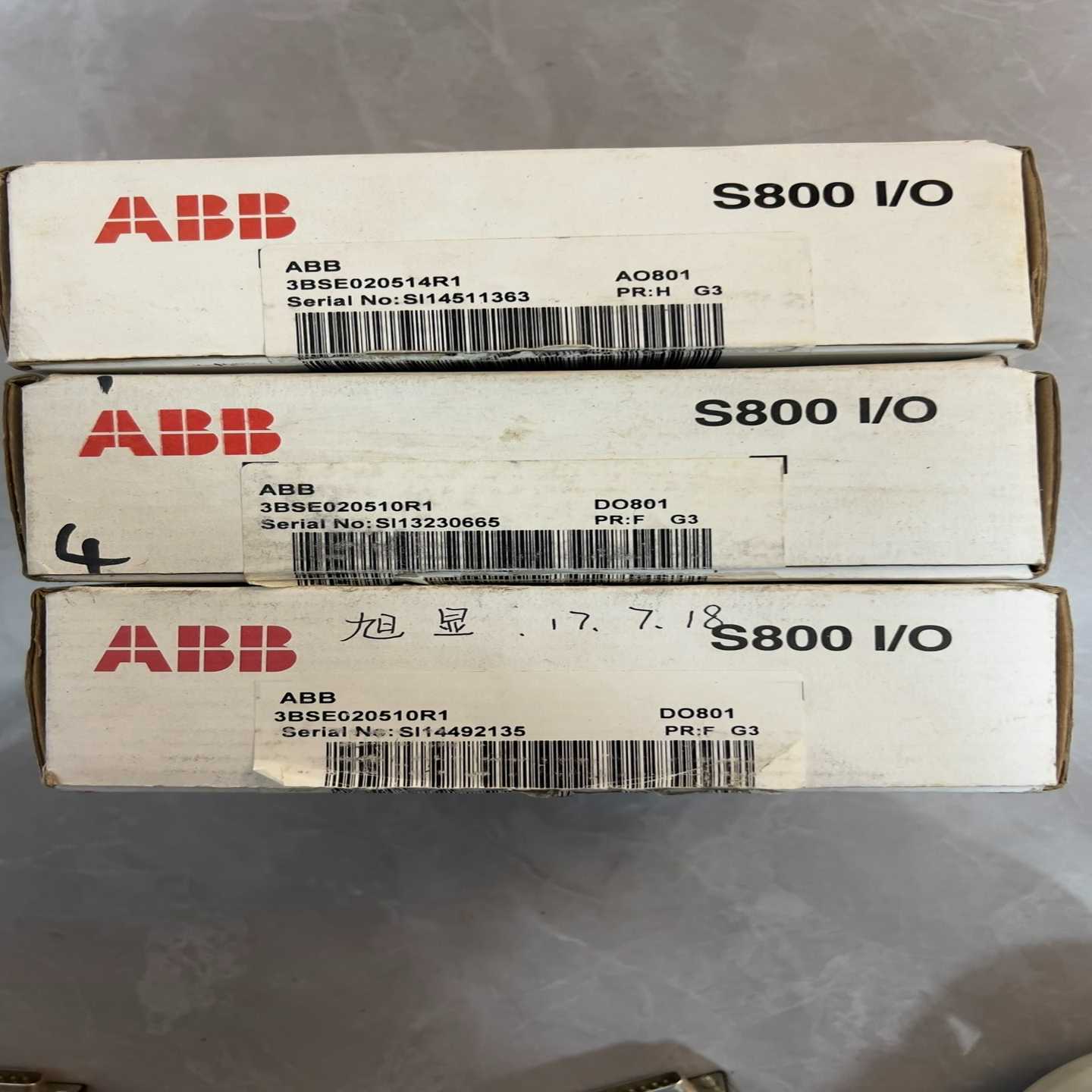 询ABBDO801，3BSE020510R1，仅开封未