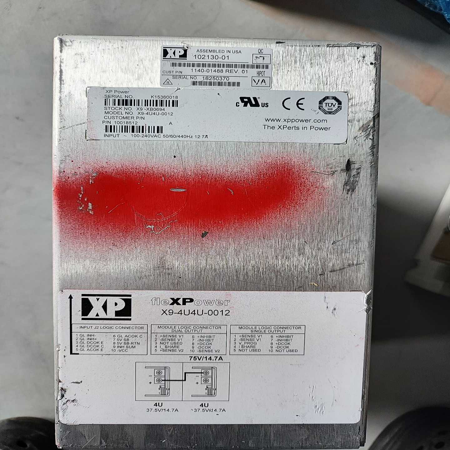 XPPower电源X9-4U4U-0012--议价商品