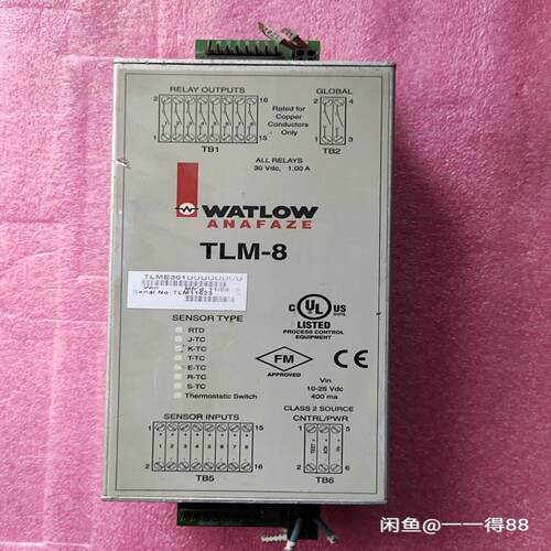 WATLOW瓦特隆温度控制器 功率控制器 TLM-8 拆~询价