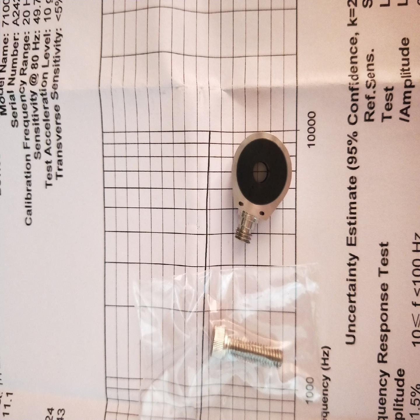 MEAS振动传感器7100A-100，量程100g  关联P（佳毅工控）