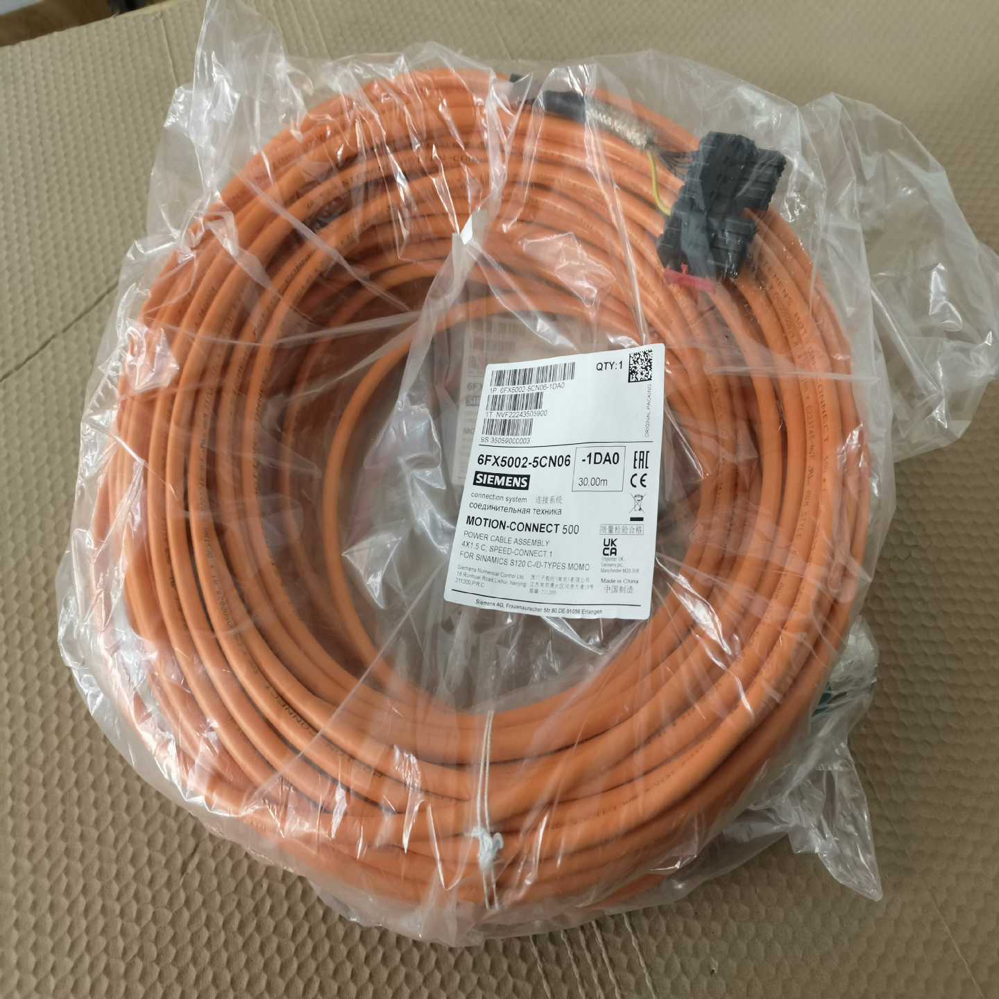 6FX5002-5CN06-1DA0，长度30米议价