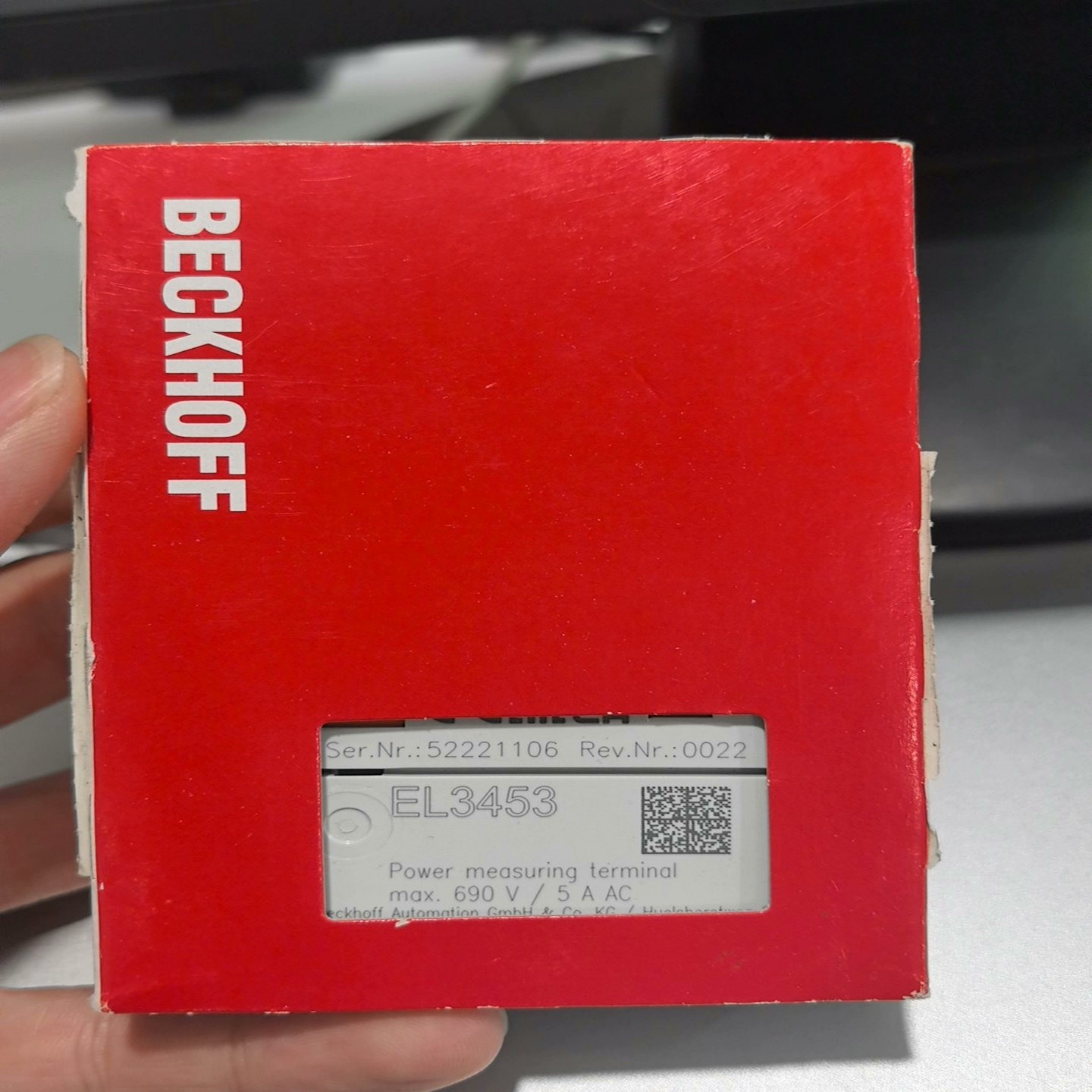 倍福 EL3453 未拆封  联系~询价