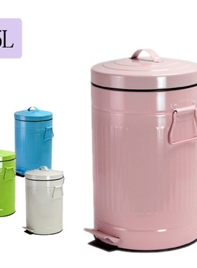 不锈钢垃圾桶脚踏式圆形家用脚踏桶邮箱垃圾桶收纳桶一件代发邮筒