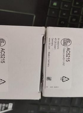 【星慕电子】易福门asi总线模块AC5215   4DI模块