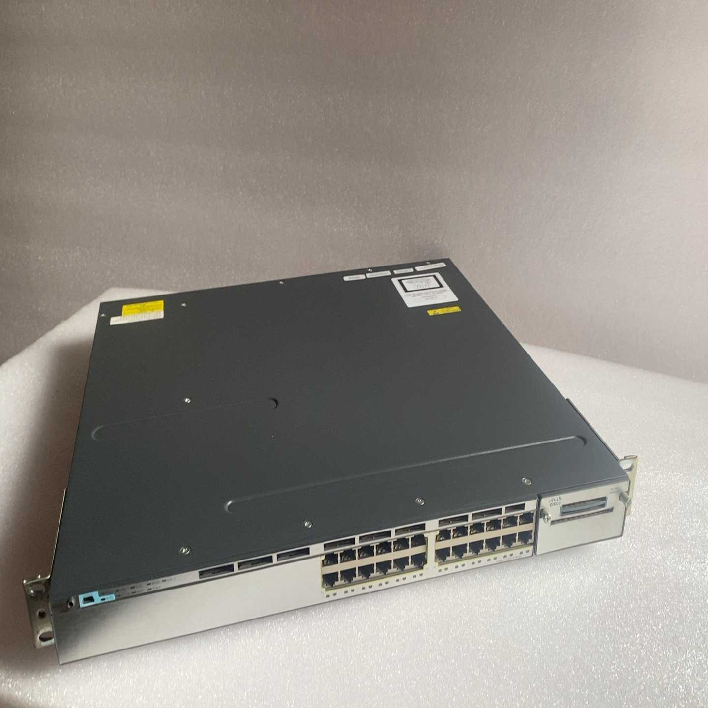 非标架CiscoWS-C3750X-24T-S24口全千兆三层议价