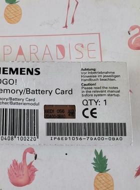 6ED1056-7DA00-0BA0LOGO存储卡~询价