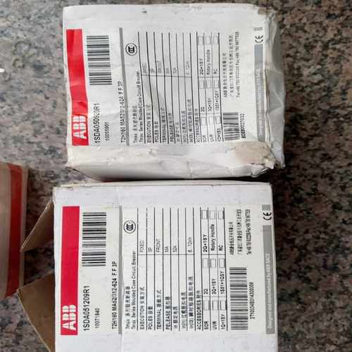 【星慕电子】ABB 塑壳断路器；3P、52A T2H160 MA62/3