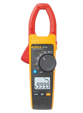 福禄克Fluke375FC直流钳形表F375真有效值手持小型600A钳形表