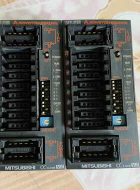 三菱模块儿两台，成色漂亮。型号AJ65VBTCU-68ADV--议价商品