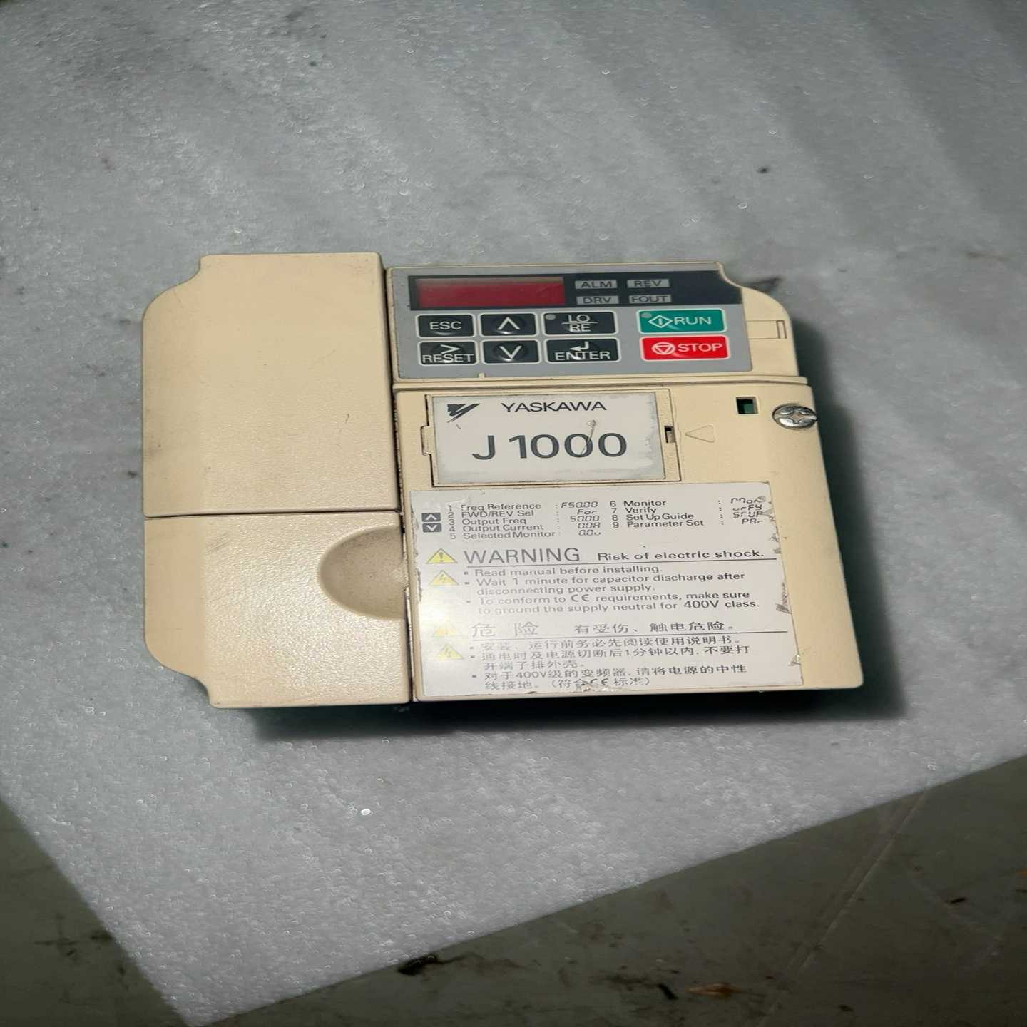 咨询-CIMR-JBBA0006BBA安川变频器