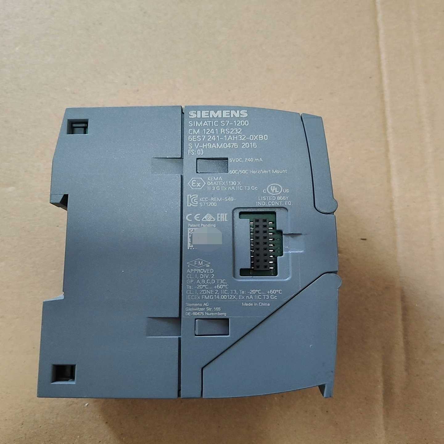 西门子1200系列通信模块CM 1241 RS232 6ES~议价