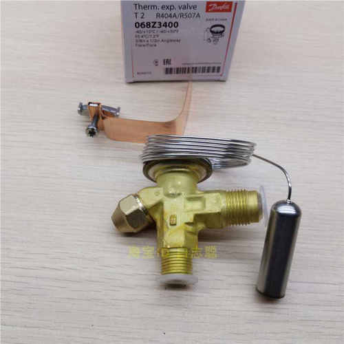 原装Danfoss热力膨胀阀TS2 068Z3400空调冷库冷水机膨胀阀 T2
