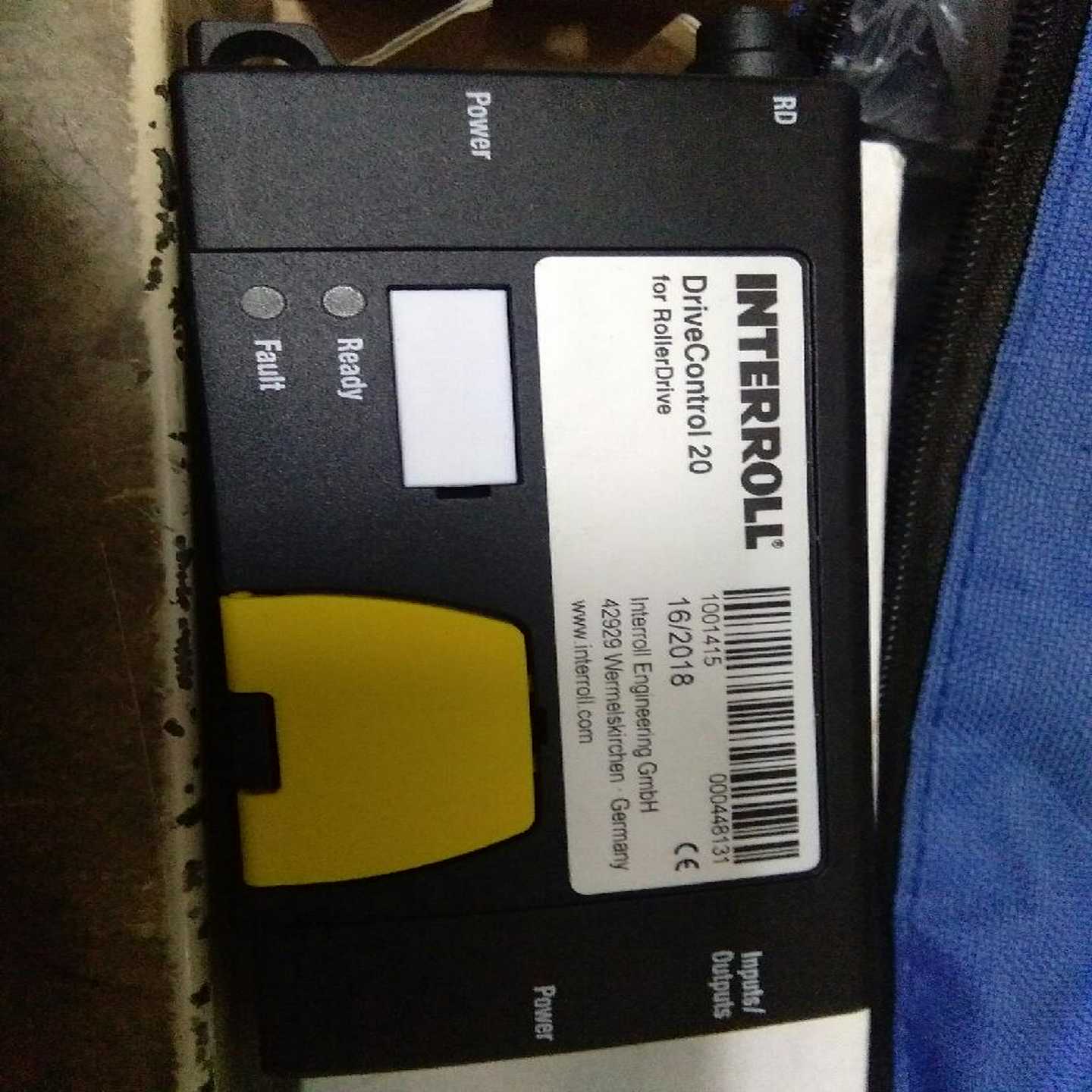 询价~德国INTERROLL电动滚筒驱动器控制器，型号DriveC