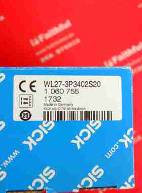 议价-SaWL27-3P3402S20西克全新光电传感器1060755-议价