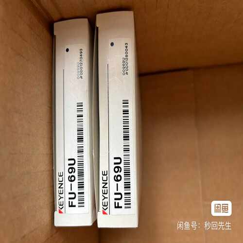 基恩士FU-69U光纤传感器两件实图拍摄~询价
