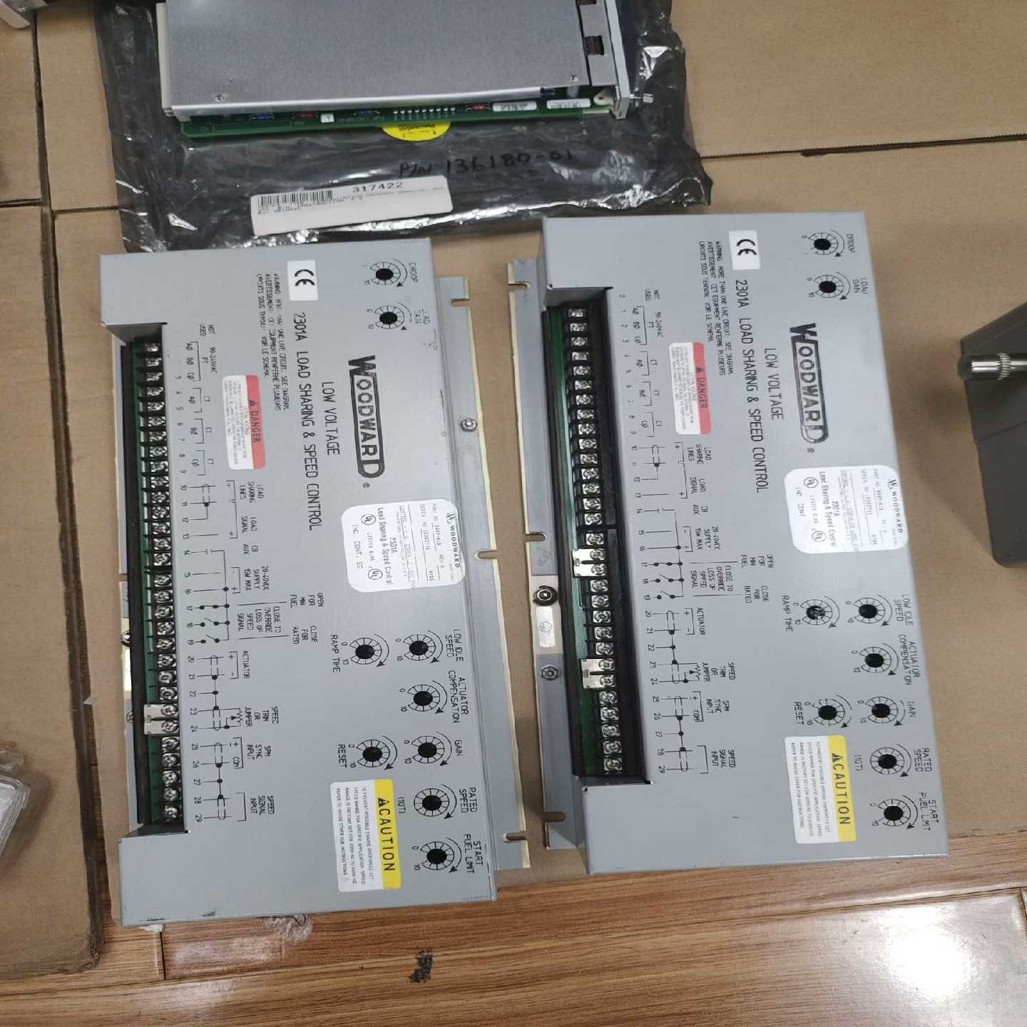 (工仔机械）9907-018 WOODWARD伍德沃德模块，成色