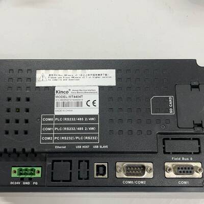 咨询-Kinco步科MT4404T触摸屏人机界面，一台，可正常
