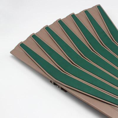 HK1873T-K1600小转弯 柔性输送配件 转弯防滑链板 柔性链板