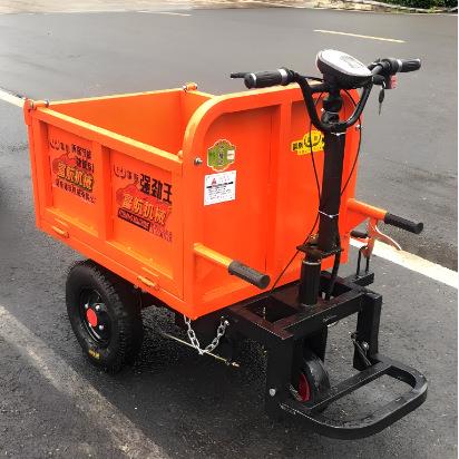 灰斗车电动三轮车混凝土工程转运车翻斗车电动柴油三轮车搬运车