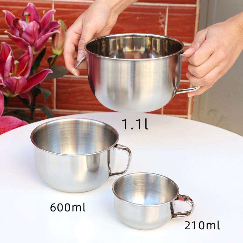 304不锈钢带手柄饭碗带盖钢碗喝汤辅食碗儿童饭碗带盖,餐饮具,碗,淘宝优惠券,粉丝福利购,淘宝优惠卷