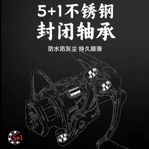 小尔夫纺车轮全金属路亚远投轮微物打黑泛用海钓产斯泰拉渔轮厂