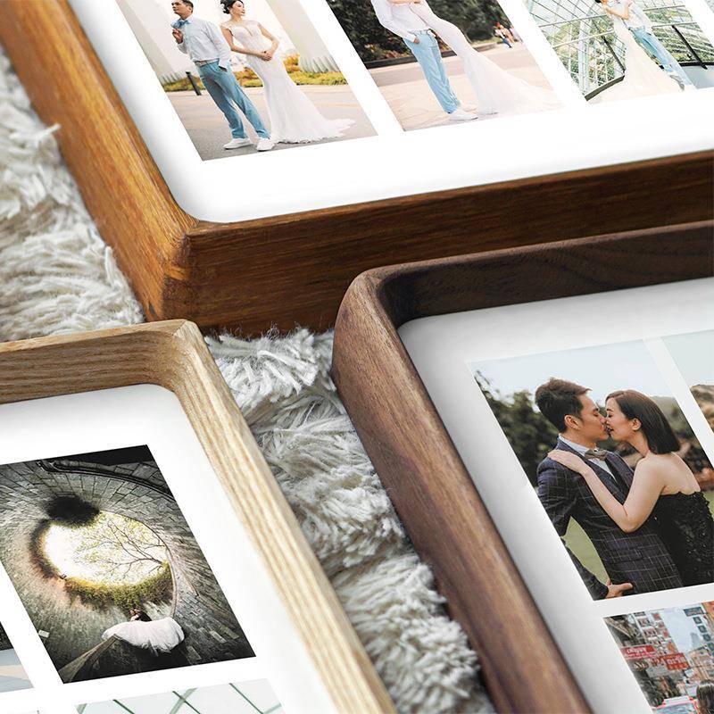 2U8K纱照挂墙婚相F76TH5MM框照片片洗48宫格画框情侣多张照片组合