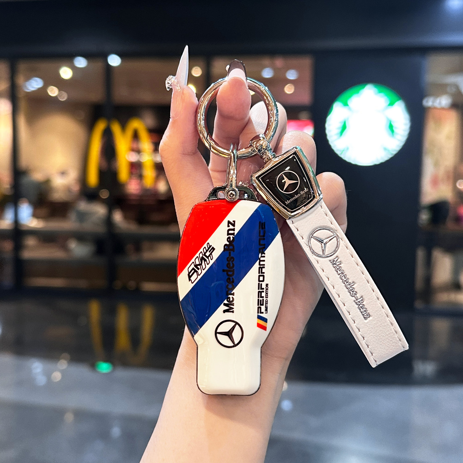 专用奔驰钥匙套-涂装ABS