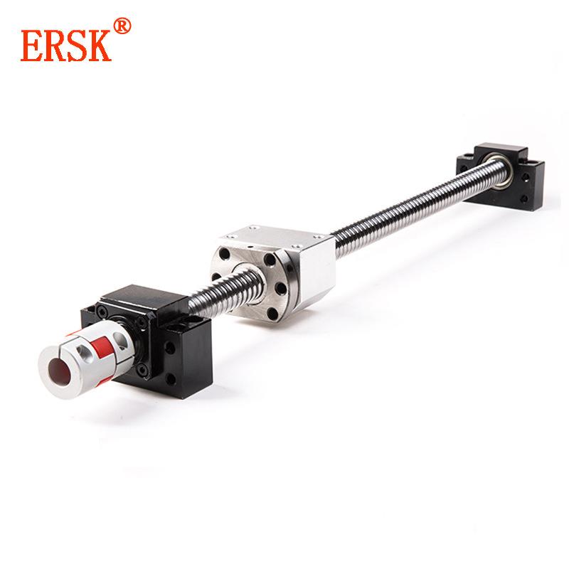 厂家低价促销SFU全系列精密滚珠螺母丝杠可加工2005滚珠丝杆