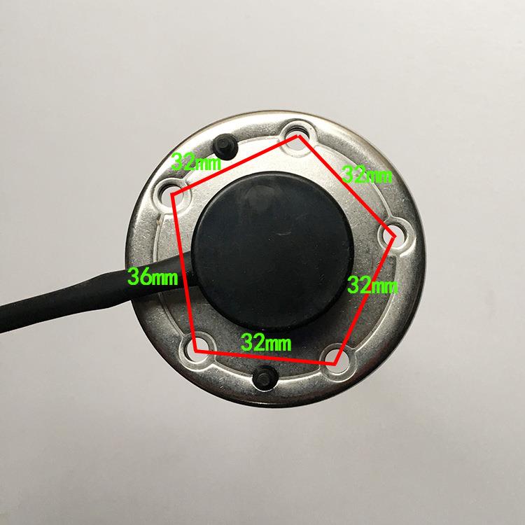 水位传感器水箱计位器测量使用水计量器圆盘7厘米2线直流电9-32v