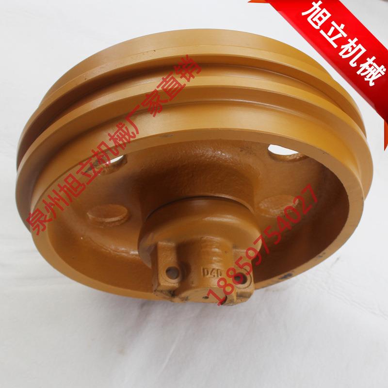 现货供应卡特推土机引导轮 推土机履带底盘配件 卡特D4D引导轮