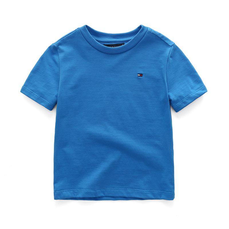 thumbnail for Trendy Boys' Versatile Short-Sleeve Spring and Summer Casual Fashion T-Shirt for Primary and Secondary School Students, Summer Cool Half-Sleeve Pure Cotton Top