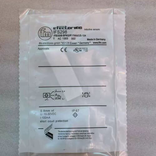 【议价】原装 德国易福门/IFM感测器 IFS298 IFB3008-BPKG/K1/V4A