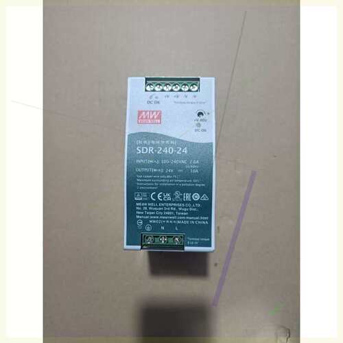 议价导轨电源，型号SDR-240-24，正品，成色95新可开票