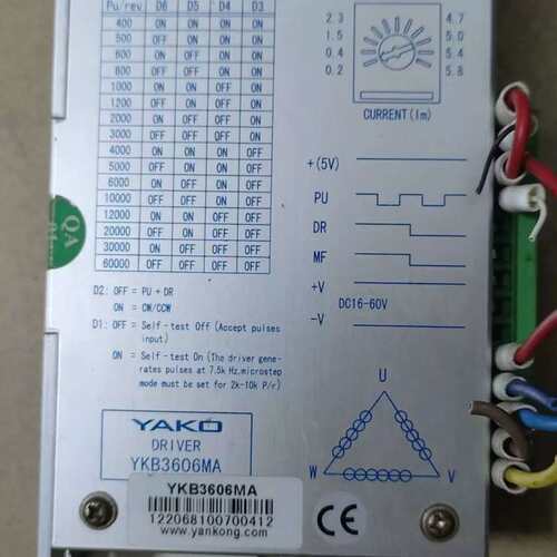 议价YAKO:YKB3606MA 三相步进马达驱动器 机可开票