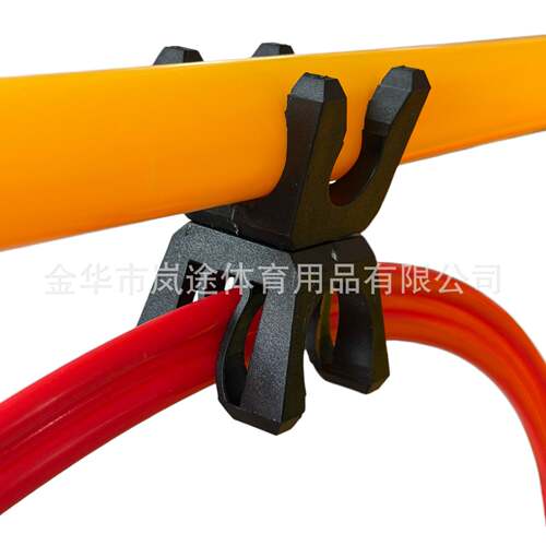 标志杆多功能卡扣管夹敏捷圈体能环卡子塑料扣无人机训练器材配件