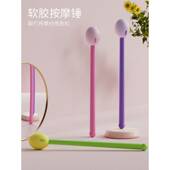 2025新款 经络拍肩颈敲打棒健身拍打板硅胶按摩锤健康养生捶背神器