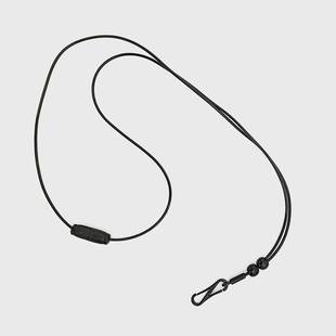 篮球裁判员防汗防暴绳防爆绳口哨裁判哨绳教练教师矽胶绳挂绳哨绳