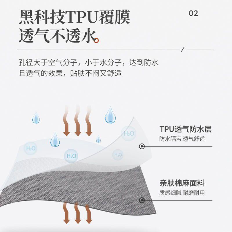 日式简约棉麻布艺tpu桌布免洗防水防油餐桌布长方形防烫茶几桌欣