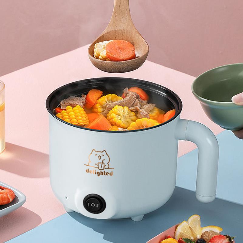 德国全自动电炸锅电炒锅家用多功能不粘锅电火锅宿舍电热锅电煮锅