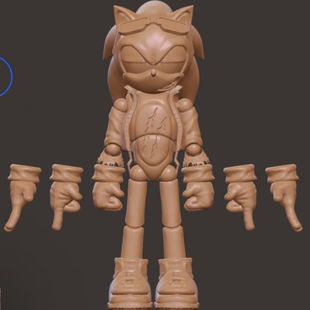 定制光固化红蜡3d代打印服务LCD高精度头雕手办定制人像GK模型