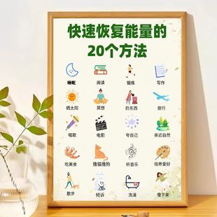 拒绝内耗摆件治愈高能量正向磁场相信自己爱自己励志桌面相框摆台