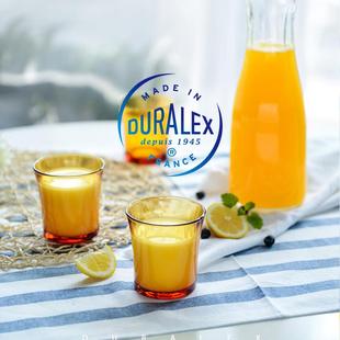多莱斯家用耐热玻璃彩色果汁咖啡拿铁茶早餐进口牛奶水杯 DURALEX