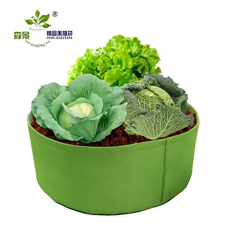 森景植物袋种植袋种菜包无纺布植物生长袋毛毡阳台楼顶植物成长包