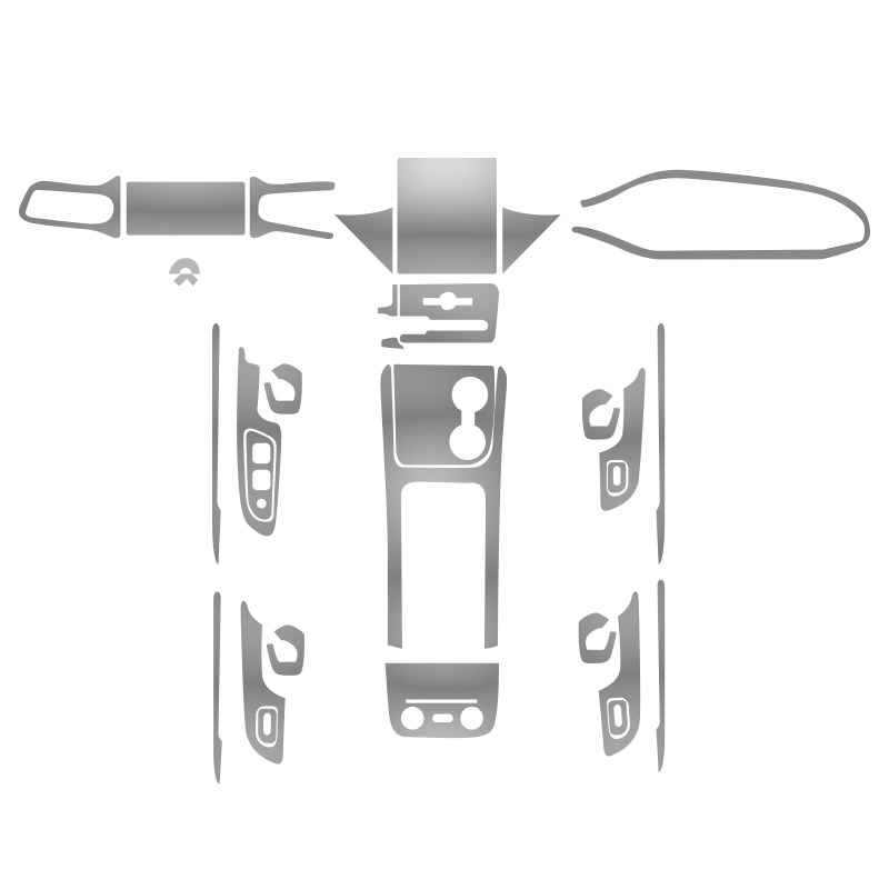 适用于蔚来汽车ES6/ES8/EC6内饰保护膜中控导航屏幕钢化仪表用品