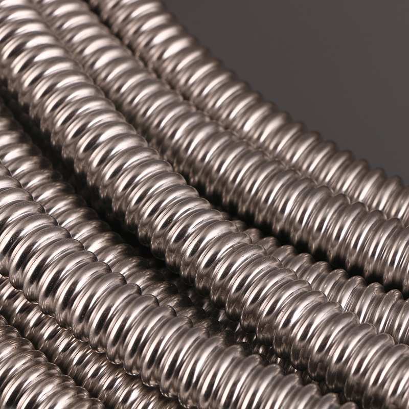 多规格冷热进水金属软管水螺纹金属穿线管加厚304不锈钢波纹管