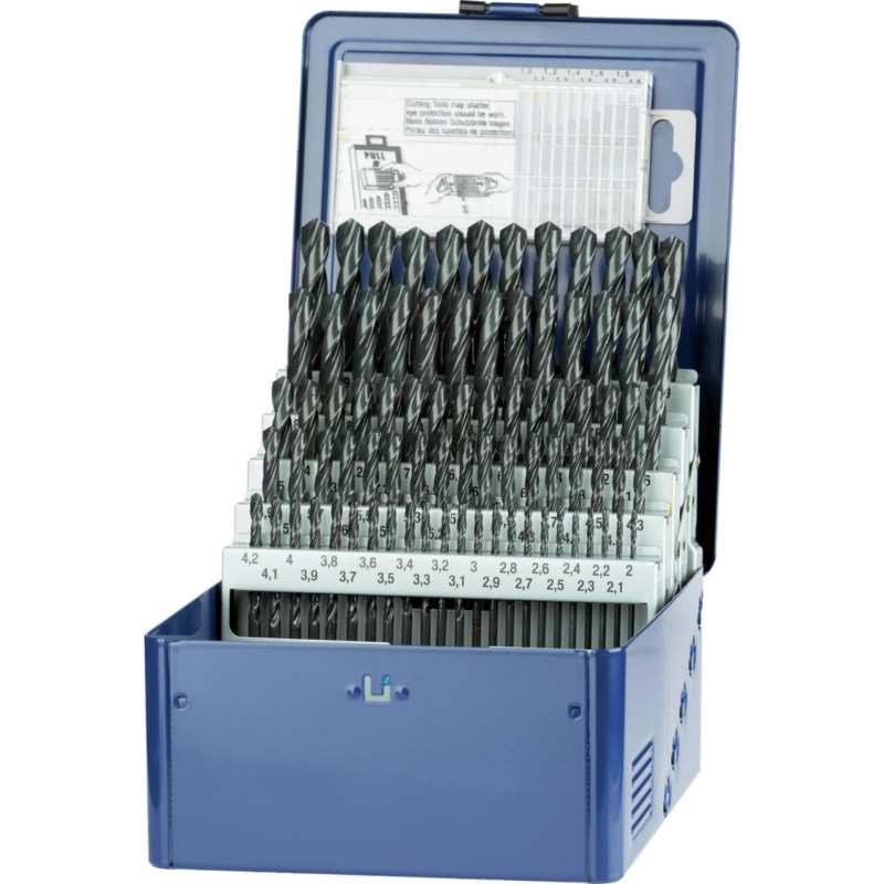 ORION麻花钻头套件HSS/DIN 338滚轧锻直径 1.0-10.0 mm